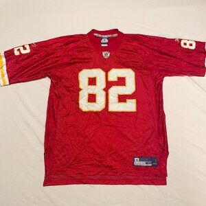 Kansas City Chiefs Dante Hall 82 Reebok NFL Equipment Jersey XL